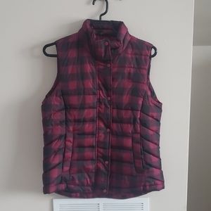 GAP Buffalo Check Puffer Vest